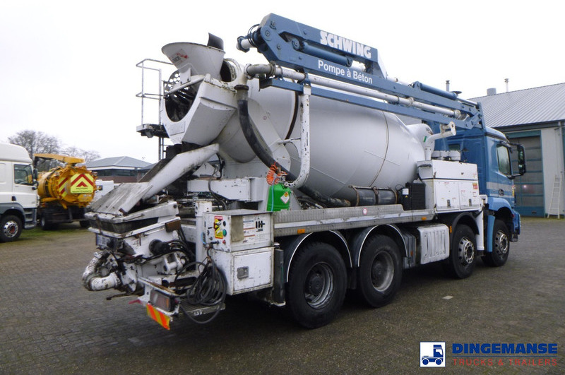 Mercedes-Benz Arocs 3240 8x4 Schwing-Stetter pump / mixer - Camion pompe: photos 4 Mercedes-Benz Arocs 3240 8x4 Schwing-Stetter pump / mixer - Camion pompe: photos 4