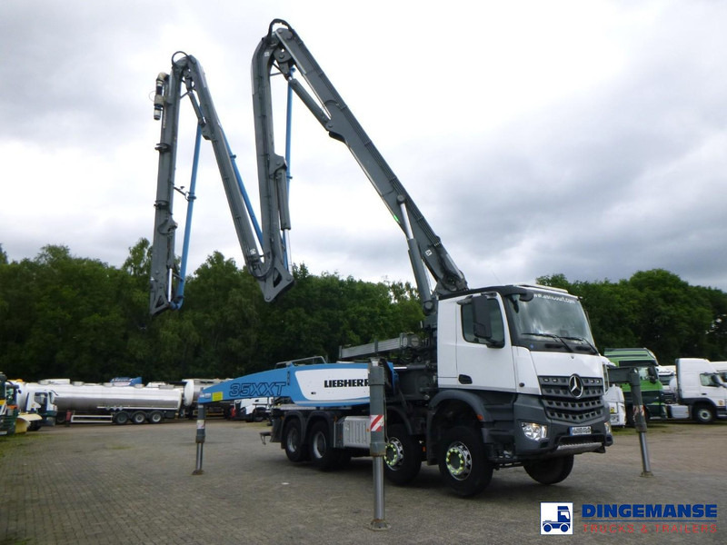 Mercedes-Benz Arocs 8x4 Liebherr 35 XXT concrete pump 35 m - crédit-bail Mercedes-Benz Arocs 8x4 Liebherr 35 XXT concrete pump 35 m: photos 8