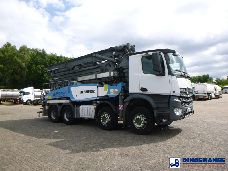 Mercedes-Benz Arocs 8x4 Liebherr 35 XXT concrete pump 35 m - Camion pompe: photos 2 Mercedes-Benz Arocs 8x4 Liebherr 35 XXT concrete pump 35 m - Camion pompe: photos 2
