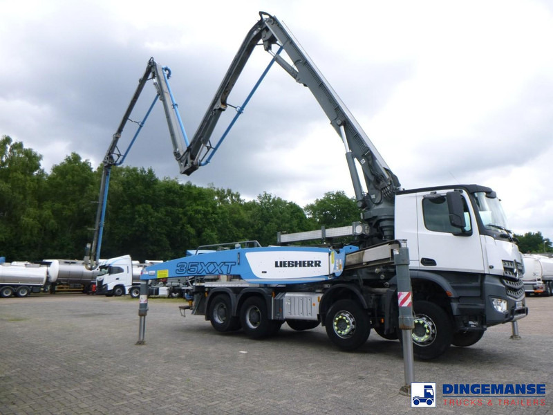 Mercedes-Benz Arocs 8x4 Liebherr 35 XXT concrete pump 35 m - crédit-bail Mercedes-Benz Arocs 8x4 Liebherr 35 XXT concrete pump 35 m: photos 12