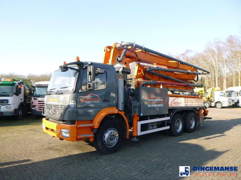 Mercedes-Benz Axor 2633 6x4 RHD Sermac SCL 130 concrete pump 32 m - Camion pompe: photos 1 Mercedes-Benz Axor 2633 6x4 RHD Sermac SCL 130 concrete pump 32 m - Camion pompe: photos 1