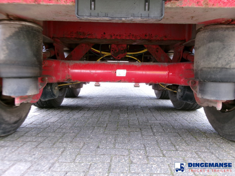 Utilitaire benne Montracon Tipper trailer alu 55 m3 + tarpaulin: photos 8