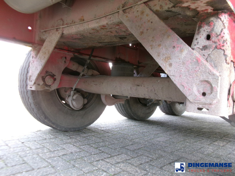 Utilitaire benne Montracon Tipper trailer alu 55 m3 + tarpaulin: photos 9