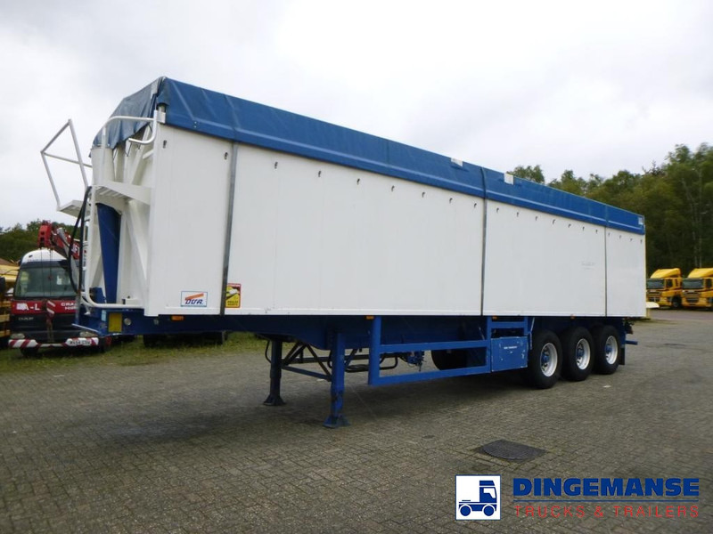 OVA Tipper trailer alu 60 m3 + tarpaulin - Semi-remorque benne: photos 1 OVA Tipper trailer alu 60 m3 + tarpaulin - Semi-remorque benne: photos 1