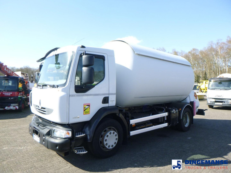 Renault Midlum 280 dxi 4x2 gas tank 18.7 m3 - Camion citerne: photos 1 Renault Midlum 280 dxi 4x2 gas tank 18.7 m3 - Camion citerne: photos 1