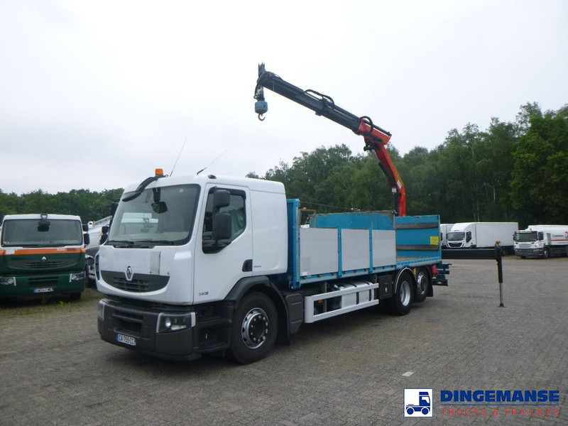 Renault Premium 340 dxi 6x2 + Palfinger PK 13.501K + rotator - Camion grue: photos 1 Renault Premium 340 dxi 6x2 + Palfinger PK 13.501K + rotator - Camion grue: photos 1