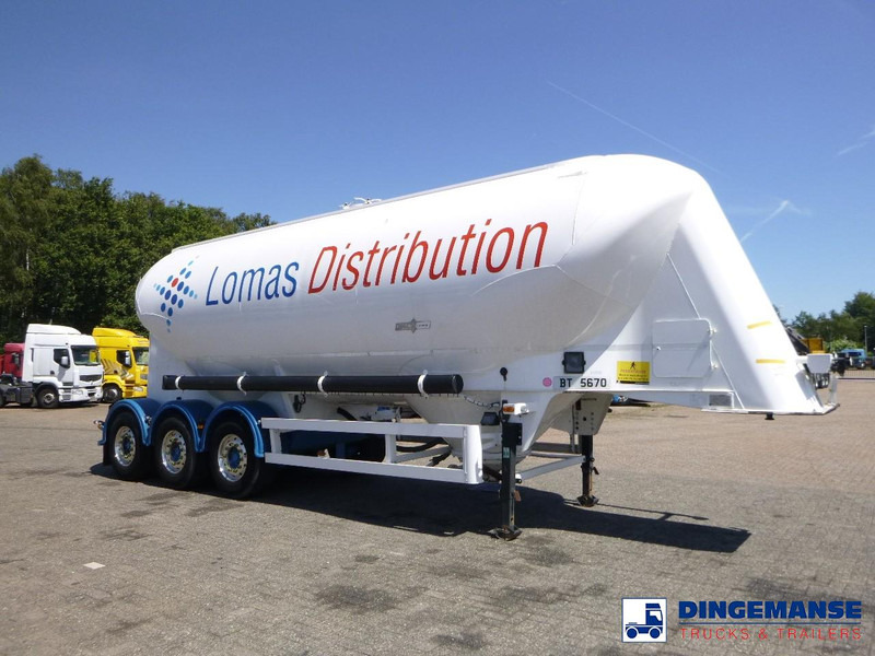 SPITZER Powder tank alu 37 m3 / 1 comp - Semi-remorque citerne: photos 2 SPITZER Powder tank alu 37 m3 / 1 comp - Semi-remorque citerne: photos 2