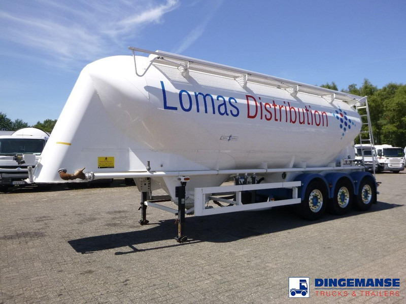 SPITZER Powder tank alu 37 m3 / 1 comp - Semi-remorque citerne: photos 1 SPITZER Powder tank alu 37 m3 / 1 comp - Semi-remorque citerne: photos 1