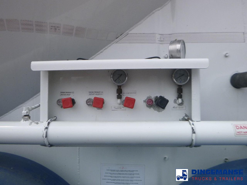 SPITZER Powder tank alu 37 m3 / 1 comp - Semi-remorque citerne: photos 5 SPITZER Powder tank alu 37 m3 / 1 comp - Semi-remorque citerne: photos 5