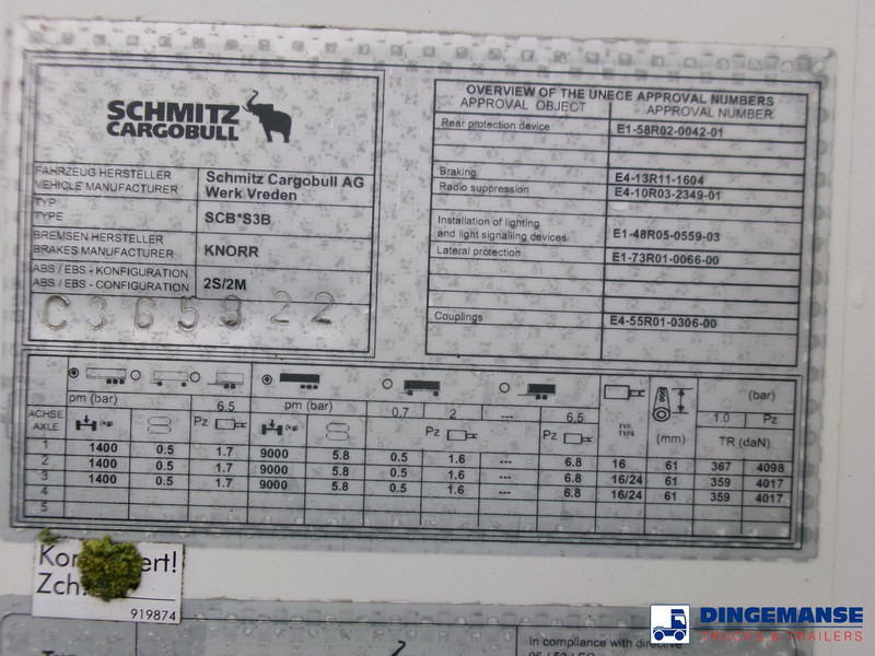 Semi-remorque frigorifique Schmitz Cargobull Frigo trailer + Carrier Vector 1350: photos 15
