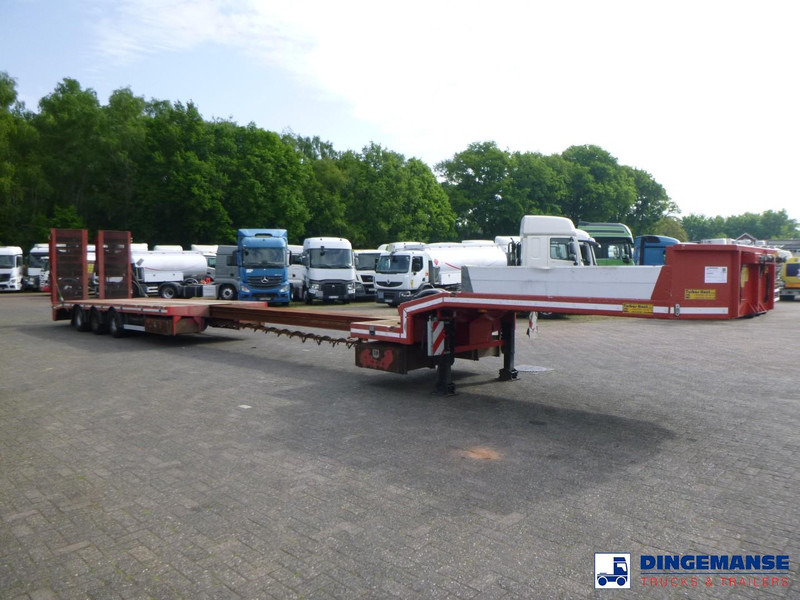 TURBO'S HOET 3-axle semi-lowbed trailer 39 t + ramps - Semi-remorque surbaissé: photos 2 TURBO'S HOET 3-axle semi-lowbed trailer 39 t + ramps - Semi-remorque surbaissé: photos 2