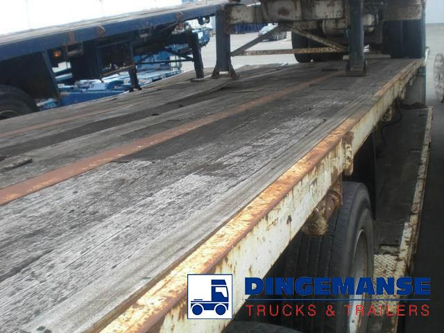 Traylona 2-axle platform trailer 39000KG / Extendable 19M - Semi-remorque surbaissé: photos 5 Traylona 2-axle platform trailer 39000KG / Extendable 19M - Semi-remorque surbaissé: photos 5