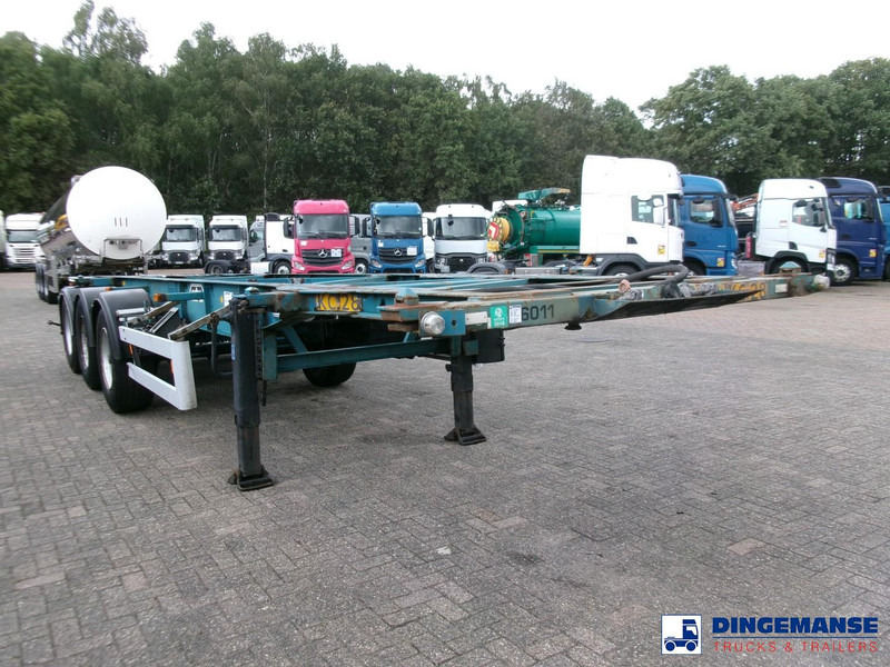 Van Hool 3-axle container chassis 20,30 ft. - Semi-remorque porte-conteneur/ Caisse mobile: photos 2 Van Hool 3-axle container chassis 20,30 ft. - Semi-remorque porte-conteneur/ Caisse mobile: photos 2