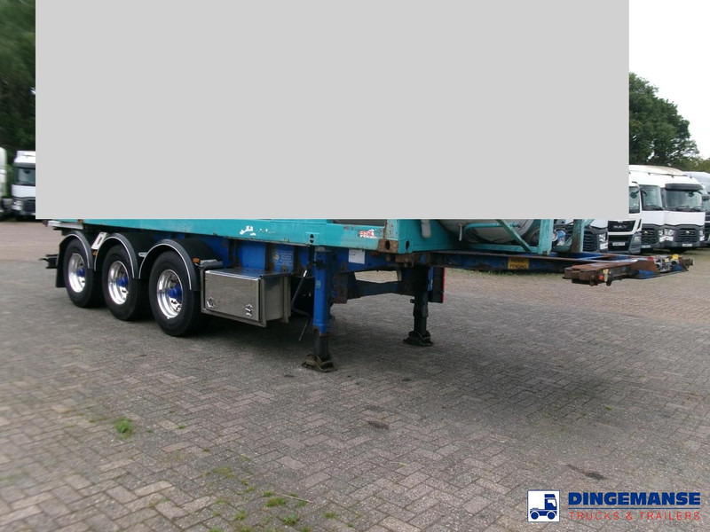Van Hool 3-axle container trailer + ADR - Semi-remorque porte-conteneur/ Caisse mobile: photos 2 Van Hool 3-axle container trailer + ADR - Semi-remorque porte-conteneur/ Caisse mobile: photos 2