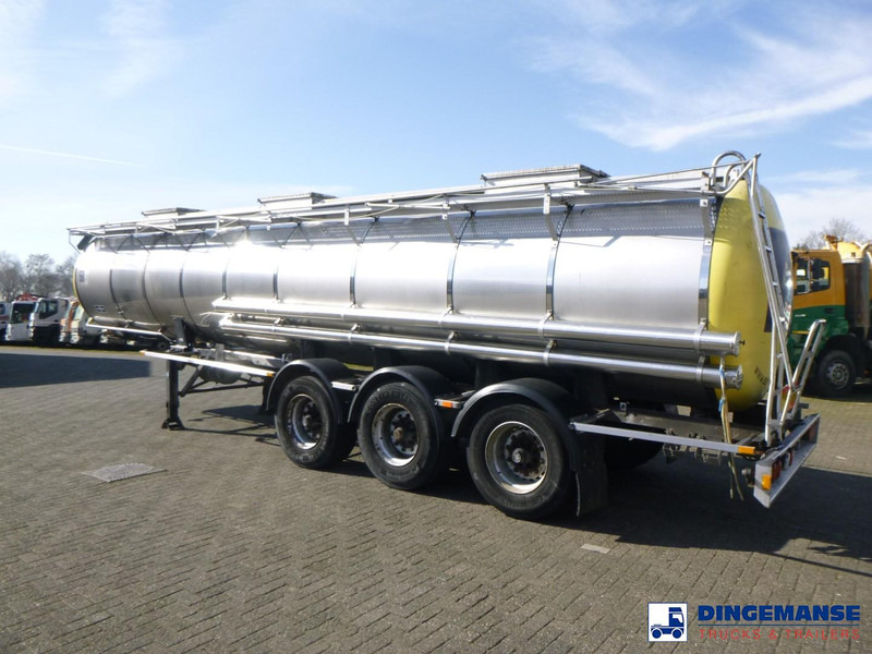 Van Hool Chemical tank inox 24 m3 / 1 comp - Semi-remorque citerne: photos 3 Van Hool Chemical tank inox 24 m3 / 1 comp - Semi-remorque citerne: photos 3