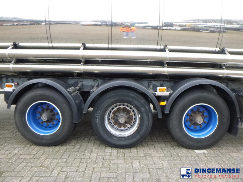Van Hool Chemical tank inox 30 m3 / 1 comp - Semi-remorque citerne: photos 5 Van Hool Chemical tank inox 30 m3 / 1 comp - Semi-remorque citerne: photos 5