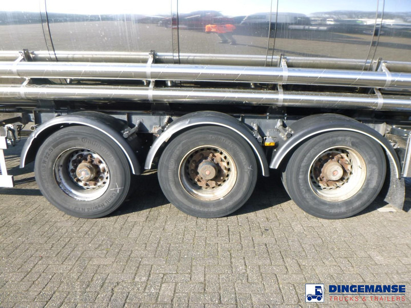 Van Hool Chemical tank inox 30 m3 / 1 comp - Semi-remorque citerne: photos 5 Van Hool Chemical tank inox 30 m3 / 1 comp - Semi-remorque citerne: photos 5
