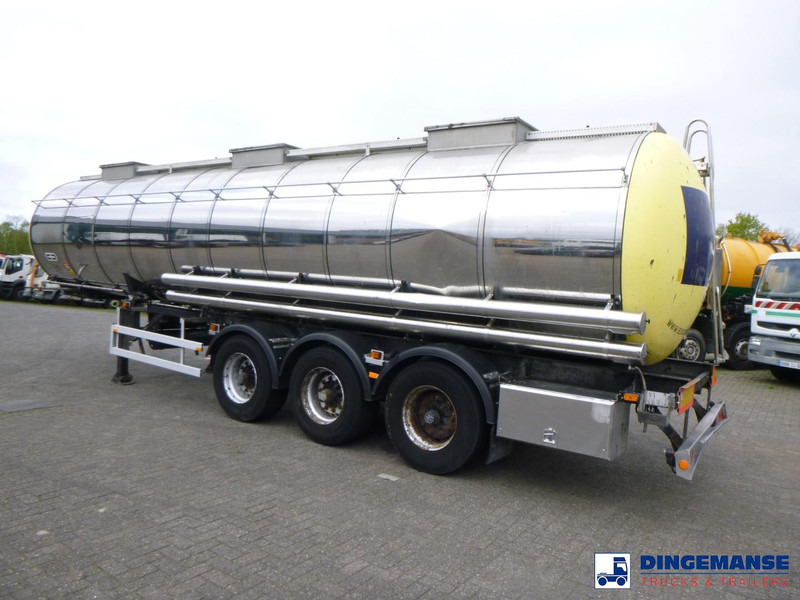 Van Hool Chemical tank inox 30 m3 / 1 comp - Semi-remorque citerne: photos 3 Van Hool Chemical tank inox 30 m3 / 1 comp - Semi-remorque citerne: photos 3