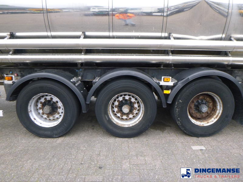 Van Hool Chemical tank inox 30 m3 / 1 comp - Semi-remorque citerne: photos 5 Van Hool Chemical tank inox 30 m3 / 1 comp - Semi-remorque citerne: photos 5