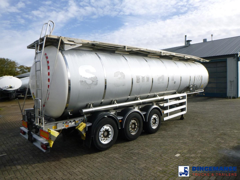 Van Hool Chemical tank inox L4BH 37.5 m3 / 1 comp - Semi-remorque citerne: photos 4 Van Hool Chemical tank inox L4BH 37.5 m3 / 1 comp - Semi-remorque citerne: photos 4