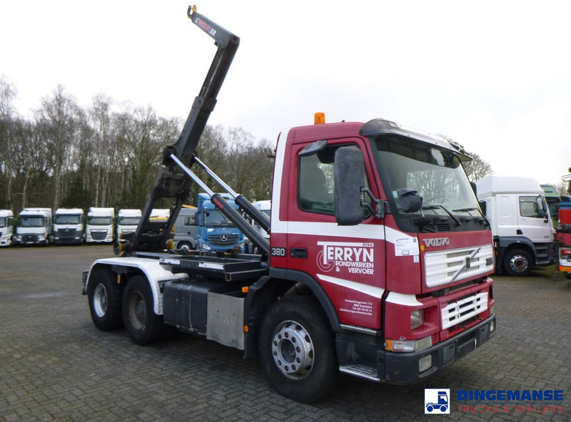 Volvo FM12 380 6x4 Euro 2 Hiab Multilift container hook 21 t - Camion ampliroll: photos 2 Volvo FM12 380 6x4 Euro 2 Hiab Multilift container hook 21 t - Camion ampliroll: photos 2