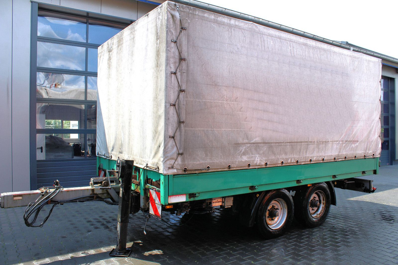 2-Achs Meindl Tandem Pritsche/Plane/Spriegel - Remorque rideaux coulissants: photos 2 2-Achs Meindl Tandem Pritsche/Plane/Spriegel - Remorque rideaux coulissants: photos 2