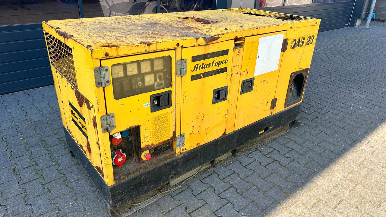 ATLAS Copco QAS 28 Yds BJ 1996 Elektro Stromgenerator Stromaggregat Notstrom - Groupe électrogène: photos 1 ATLAS Copco QAS 28 Yds BJ 1996 Elektro Stromgenerator Stromaggregat Notstrom - Groupe électrogène: photos 1