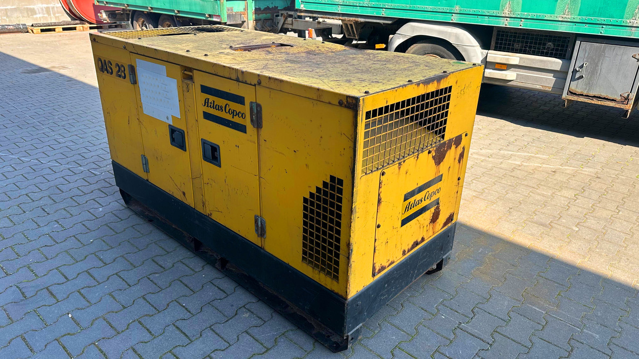 ATLAS Copco QAS 28 Yds BJ 1996 Elektro Stromgenerator Stromaggregat Notstrom - Groupe électrogène: photos 4 ATLAS Copco QAS 28 Yds BJ 1996 Elektro Stromgenerator Stromaggregat Notstrom - Groupe électrogène: photos 4