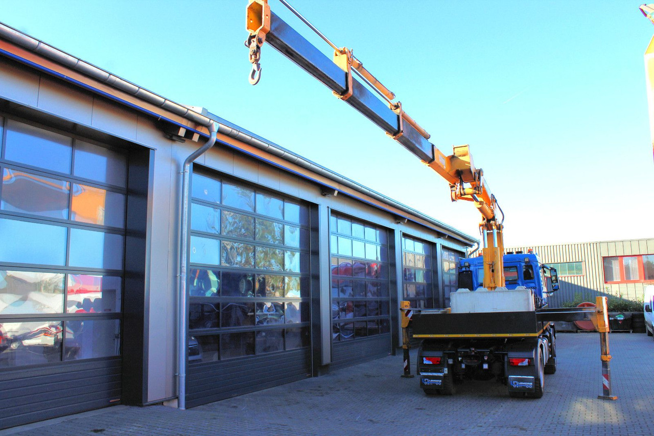 MAN TGS 18.480 4x4 BLS SZM+Pritsche MKG HLK 340 Kran - Camion plateau, Camion grue: photos 4 MAN TGS 18.480 4x4 BLS SZM+Pritsche MKG HLK 340 Kran - Camion plateau, Camion grue: photos 4