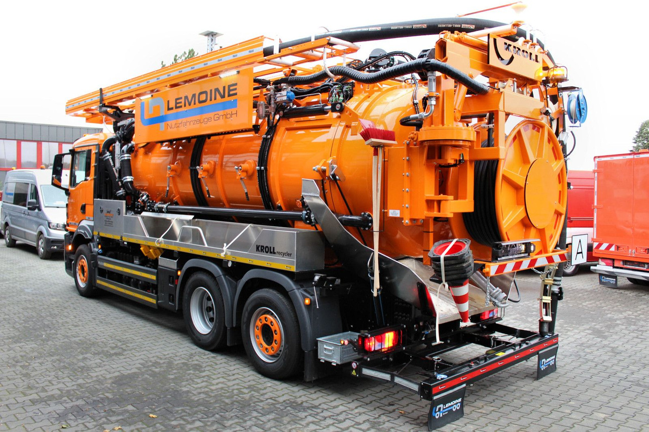 MAN TGS 26.480 6x2 Kroll 13m³ WRG Wasserrückgewinner - Camion hydrocureur: photos 4 MAN TGS 26.480 6x2 Kroll 13m³ WRG Wasserrückgewinner - Camion hydrocureur: photos 4