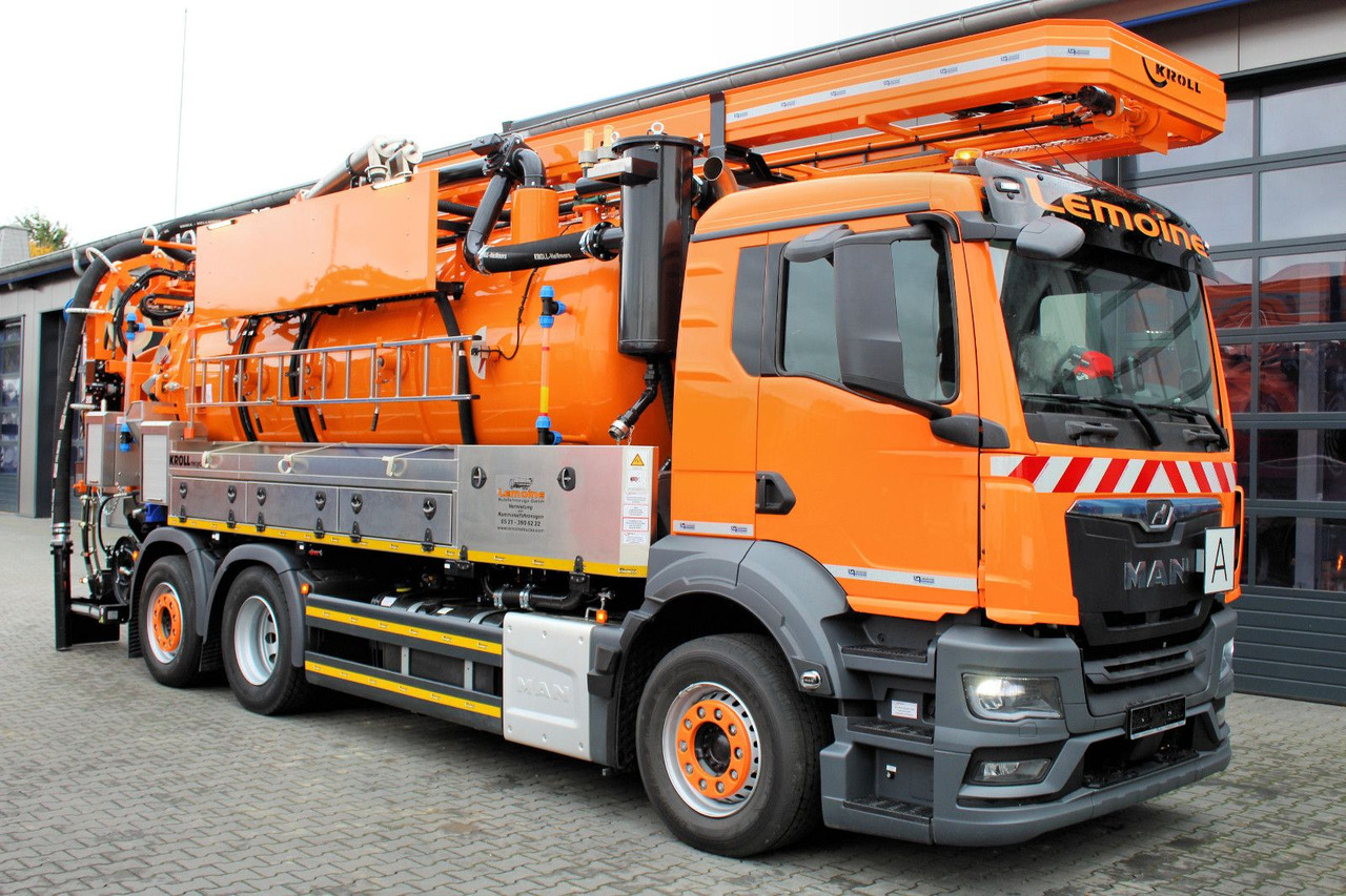 MAN TGS 26.480 6x2 Kroll 13m³ WRG Wasserrückgewinner - Camion hydrocureur: photos 2 MAN TGS 26.480 6x2 Kroll 13m³ WRG Wasserrückgewinner - Camion hydrocureur: photos 2