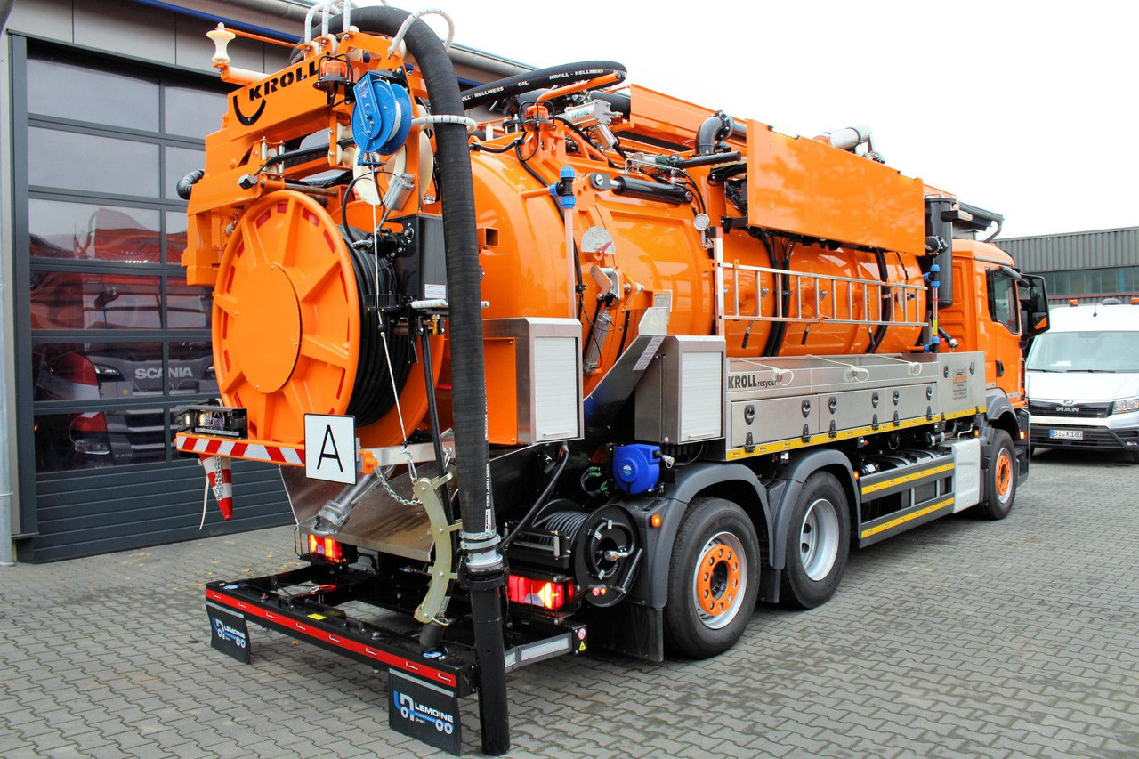 MAN TGS 26.480 6x2 Kroll 13m³ WRG Wasserrückgewinner - Camion hydrocureur: photos 5 MAN TGS 26.480 6x2 Kroll 13m³ WRG Wasserrückgewinner - Camion hydrocureur: photos 5