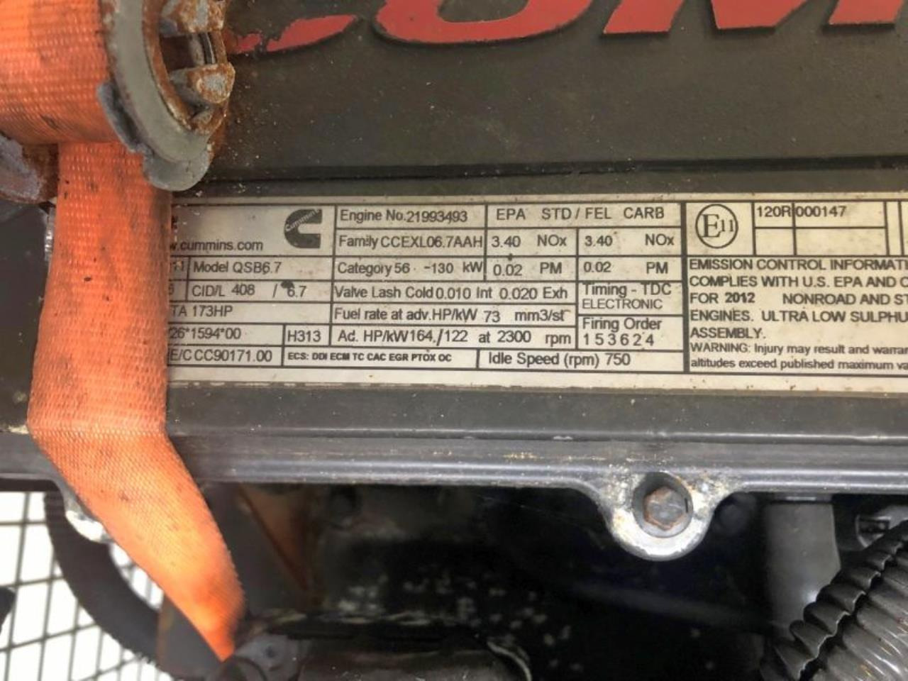 Cummins QSB6.7 164 - Moteur: photos 3 Cummins QSB6.7 164 - Moteur: photos 3