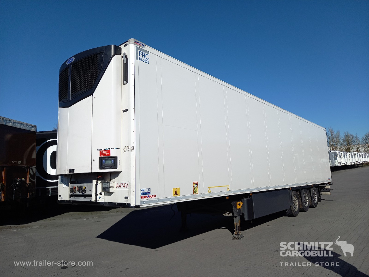 SCHMITZ Auflieger Tiefkühler Standard - Semi-remorque isothermique: photos 1 SCHMITZ Auflieger Tiefkühler Standard - Semi-remorque isothermique: photos 1