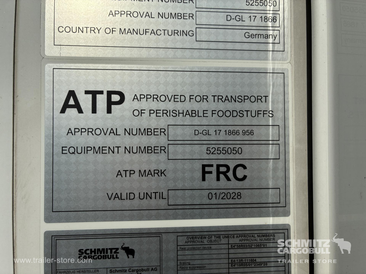 Semi-remorque isothermique SCHMITZ Auflieger Tiefkühler Standard Double deck: photos 7