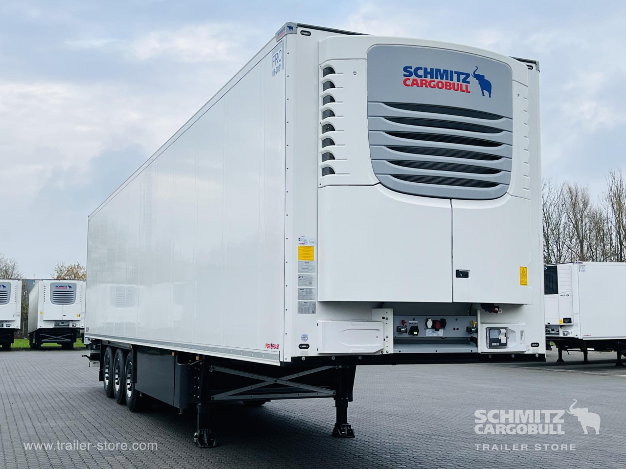 SCHMITZ Auflieger Tiefkühler Standard Double deck - Semi-remorque isothermique: photos 1 SCHMITZ Auflieger Tiefkühler Standard Double deck - Semi-remorque isothermique: photos 1