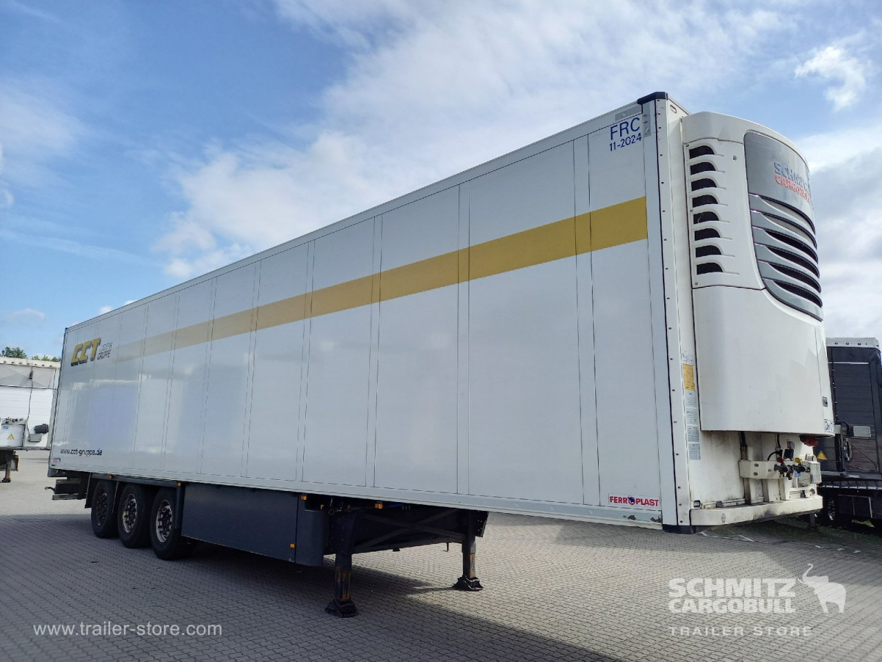 SCHMITZ Auflieger Tiefkühler Standard Double deck - Semi-remorque isothermique: photos 1 SCHMITZ Auflieger Tiefkühler Standard Double deck - Semi-remorque isothermique: photos 1