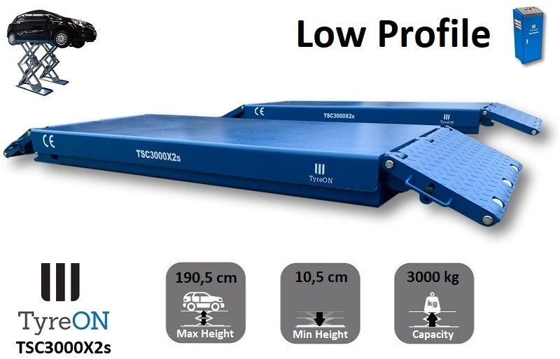TSC3000X2s full rise scissorlift - mechanical lock - Équipement de garage: photos 2 TSC3000X2s full rise scissorlift - mechanical lock - Équipement de garage: photos 2