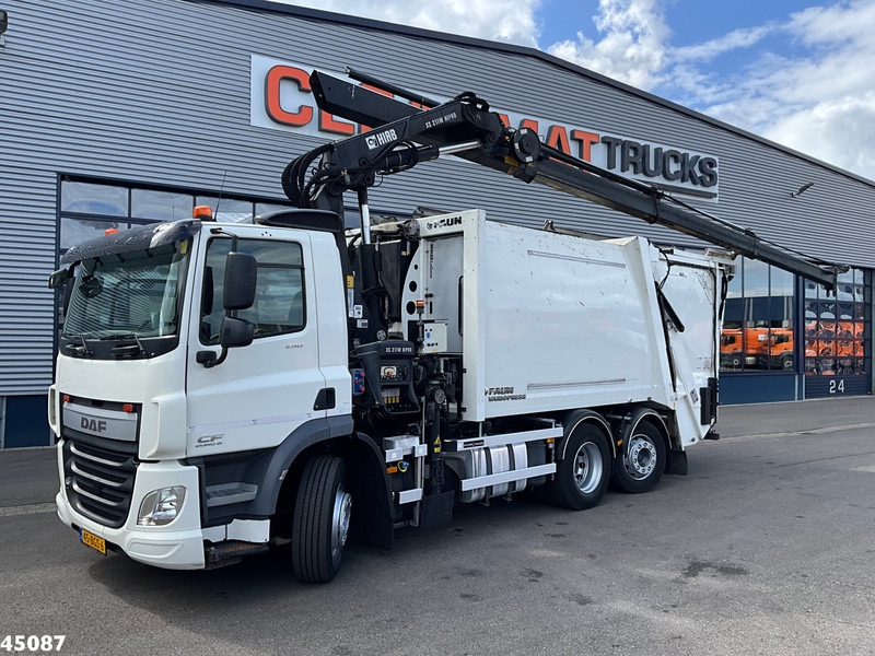 DAF FAN CF 290 Euro 6 Hiab 21 Tonmeter laadkraan Just 166.914 km! - Benne à ordures ménagères: photos 1 DAF FAN CF 290 Euro 6 Hiab 21 Tonmeter laadkraan Just 166.914 km! - Benne à ordures ménagères: photos 1
