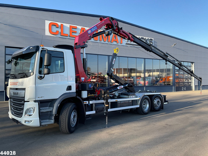 DAF FAN CF 340 Euro 6 HMF 18 Tonmeter laadkraan met lier Just 45.802 km! - Camion ampliroll, Camion grue: photos 1 DAF FAN CF 340 Euro 6 HMF 18 Tonmeter laadkraan met lier Just 45.802 km! - Camion ampliroll, Camion grue: photos 1