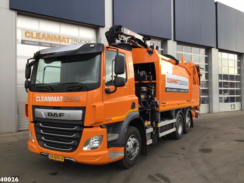 DAF FAN CF 340 Hiab 21 Tonmeter laadkraan - Benne à ordures ménagères: photos 2 DAF FAN CF 340 Hiab 21 Tonmeter laadkraan - Benne à ordures ménagères: photos 2