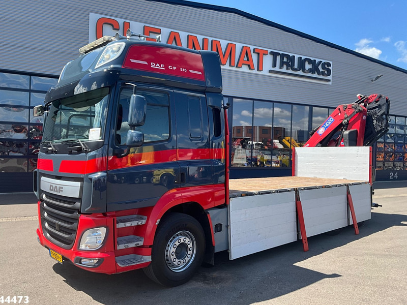 DAF FAQ CF 510 8x2 Euro 6 HMF 40 Tonmeter laadkraan + Fly-JIb - Camion grue: photos 3 DAF FAQ CF 510 8x2 Euro 6 HMF 40 Tonmeter laadkraan + Fly-JIb - Camion grue: photos 3