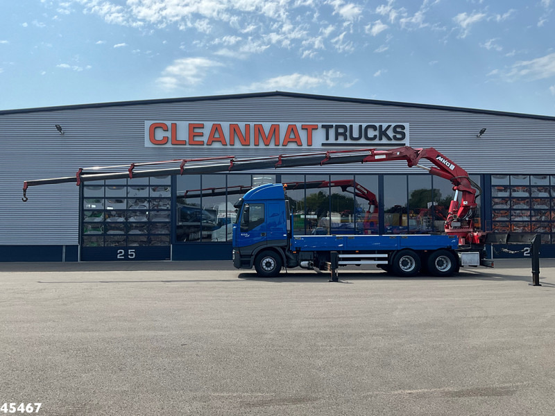 Iveco Stralis 500 6x4 MKG 54 Tonmeter laadkraan - Camion plateau, Camion grue: photos 1 Iveco Stralis 500 6x4 MKG 54 Tonmeter laadkraan - Camion plateau, Camion grue: photos 1