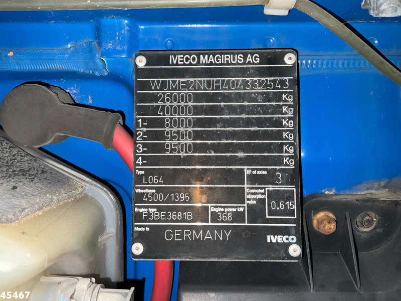 Iveco Stralis 500 6x4 MKG 54 Tonmeter laadkraan - crédit-bail Iveco Stralis 500 6x4 MKG 54 Tonmeter laadkraan: photos 20