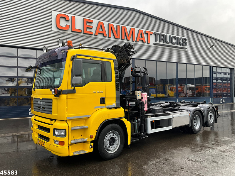 MAN TGA 26.360 Hiab 16 Tonmeter laadkraan - Camion ampliroll, Camion grue: photos 2 MAN TGA 26.360 Hiab 16 Tonmeter laadkraan - Camion ampliroll, Camion grue: photos 2