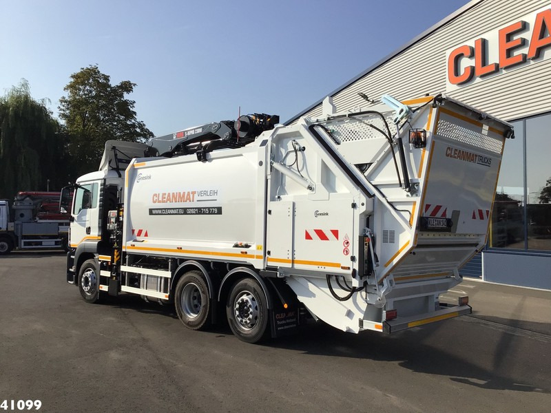 MAN TGS 26.360 Hiab 23 ton/meter laadkraan - Benne à ordures ménagères: photos 2 MAN TGS 26.360 Hiab 23 ton/meter laadkraan - Benne à ordures ménagères: photos 2