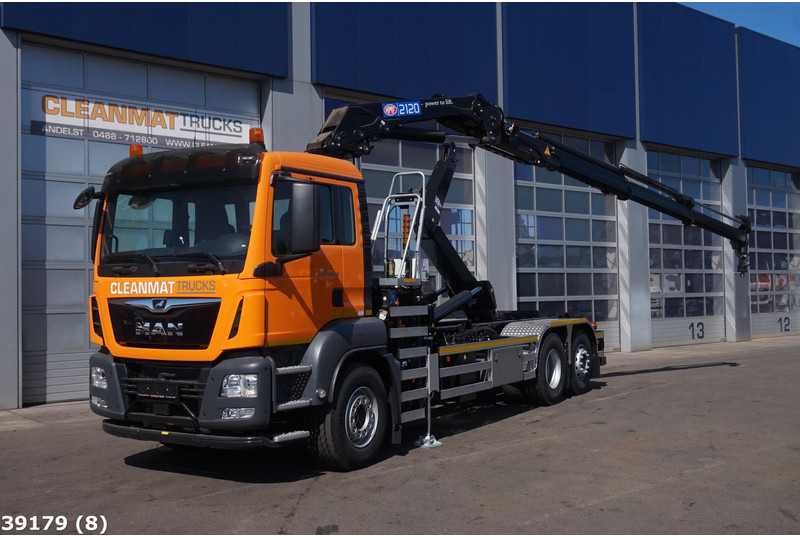 MAN TGS 26.420 HMF 21 Tonmeter laadkraan Just 170.296 km! - Camion ampliroll, Camion grue: photos 1 MAN TGS 26.420 HMF 21 Tonmeter laadkraan Just 170.296 km! - Camion ampliroll, Camion grue: photos 1