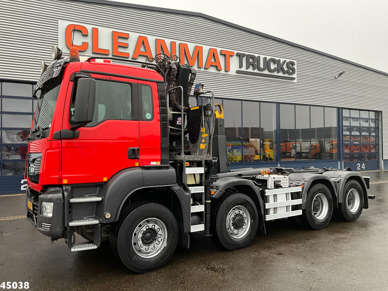 MAN TGS 35.400 8x6 Euro 6 HMF 16 Tonmeter Z-kraan - Camion ampliroll, Camion grue: photos 2 MAN TGS 35.400 8x6 Euro 6 HMF 16 Tonmeter Z-kraan - Camion ampliroll, Camion grue: photos 2