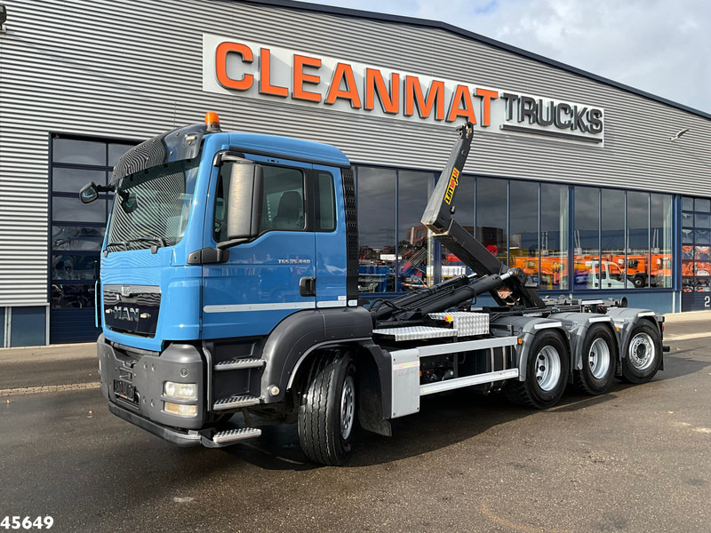 MAN TGS 35.440 8x4 Hyvalift 26 Ton haakarmsysteem - Camion ampliroll: photos 1 MAN TGS 35.440 8x4 Hyvalift 26 Ton haakarmsysteem - Camion ampliroll: photos 1