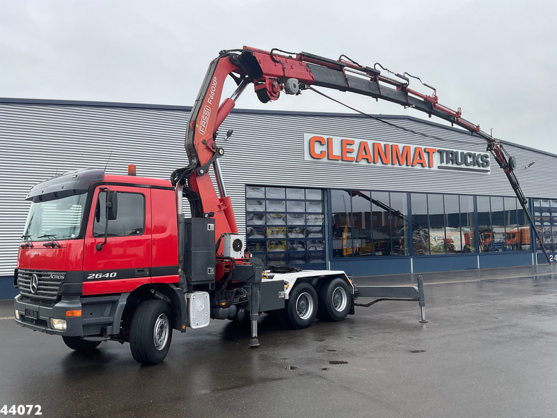 Mercedes-Benz Actros 2640 6x4 Fassi 60 Tonmeter laadkraan + Fly-jib - Camion grue: photos 1 Mercedes-Benz Actros 2640 6x4 Fassi 60 Tonmeter laadkraan + Fly-jib - Camion grue: photos 1